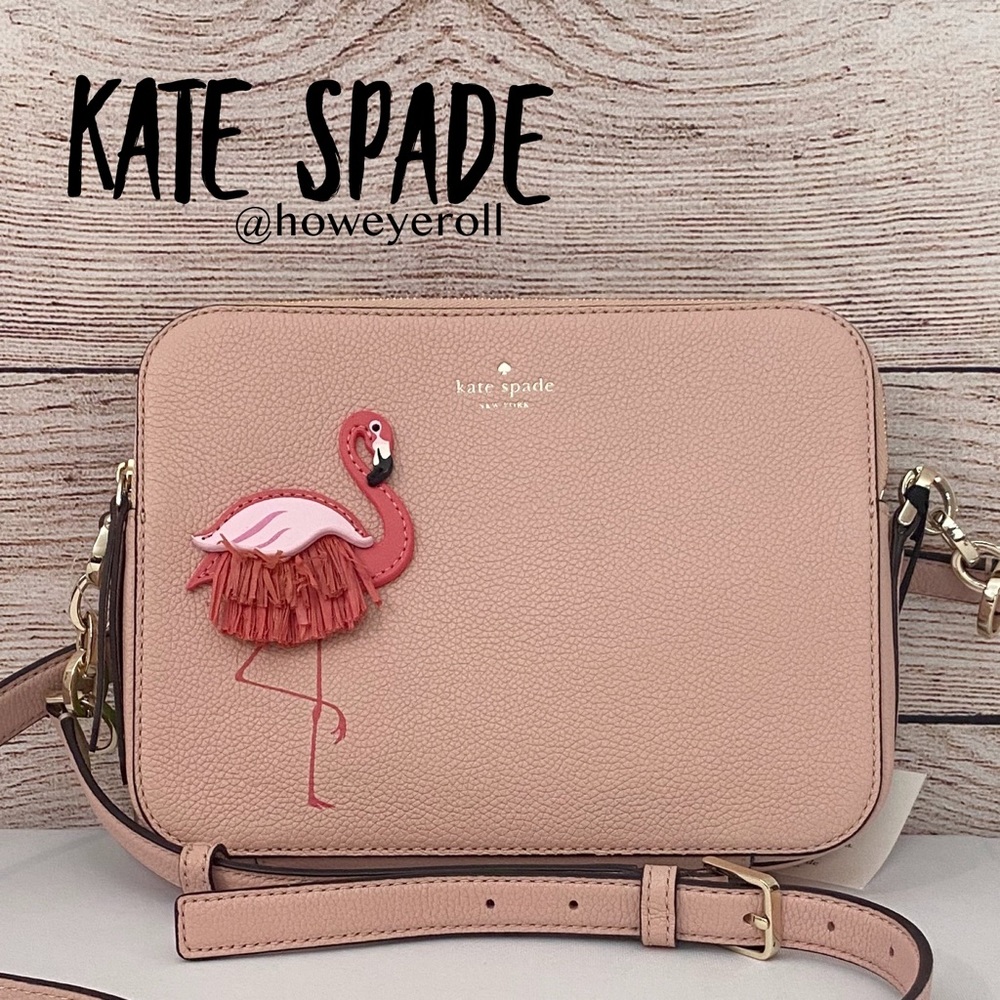 ♠️ Kate Spade Flamingo! by the pool Camera Bag